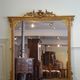 English giltwood overmantle mirror h161cm