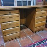 Oak minister's desk from the 60s