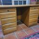 Oak minister's desk from the 60s