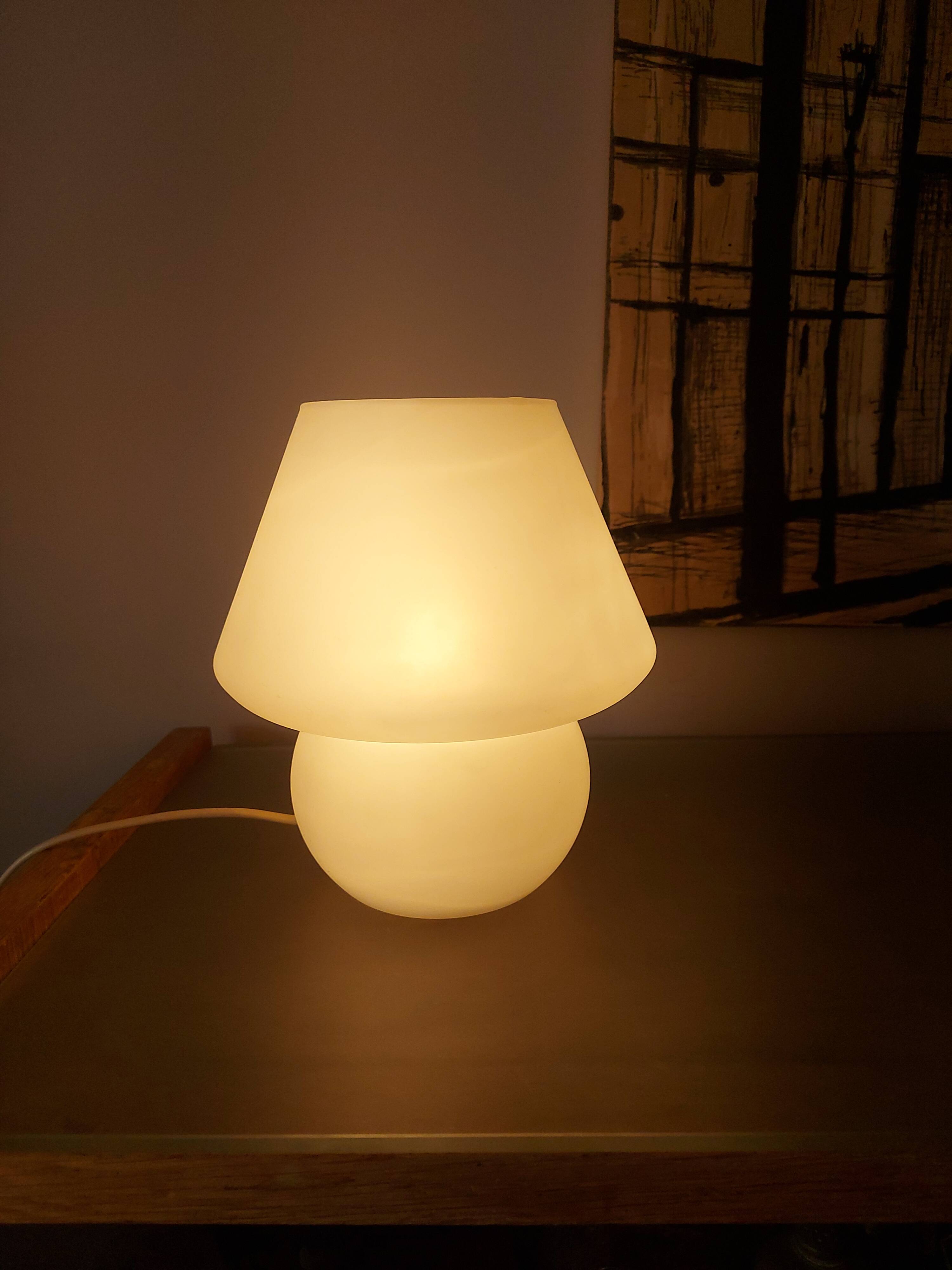 Lampe vintage champignon