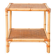 Rattan and cane bedside table, 1960