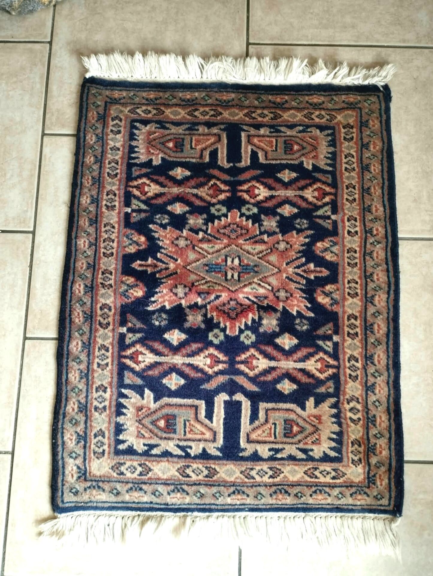Small Oriental rug