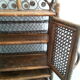 Set 2 shelves rattan bamboo vintage