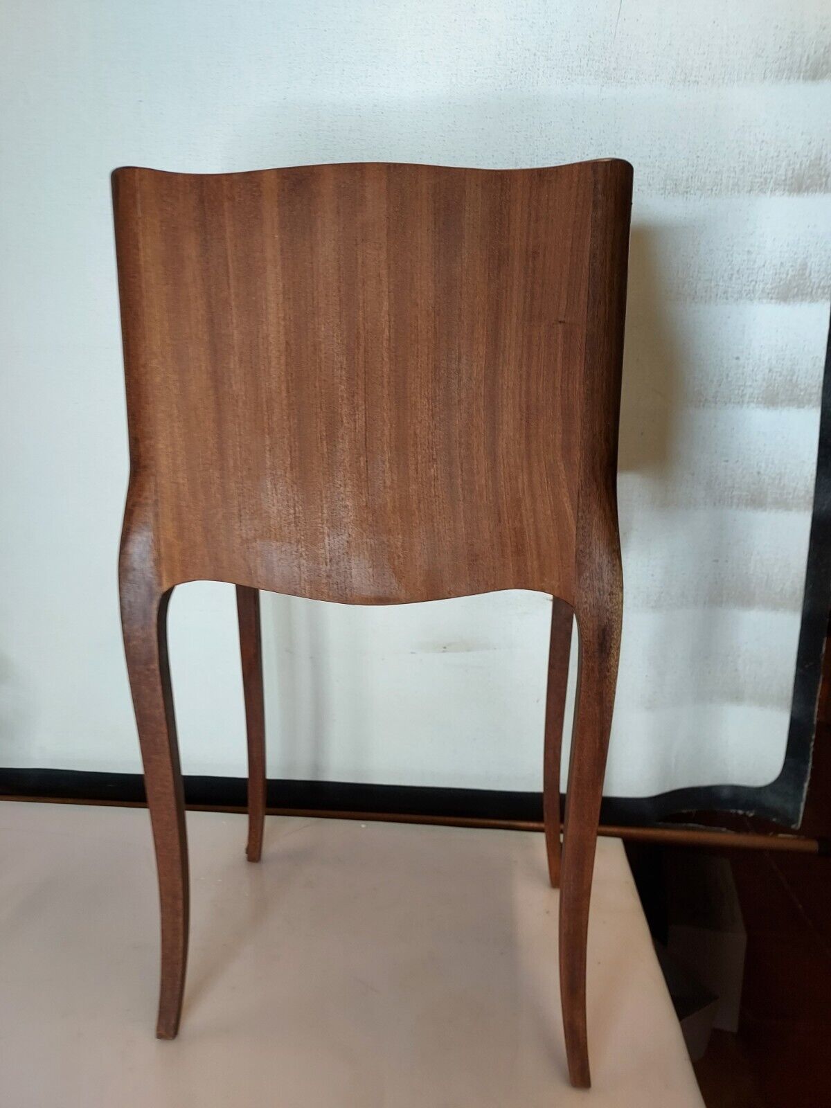 Marquetry bedside table