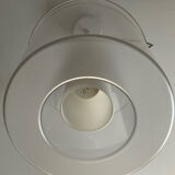 Vintage suspension in opaline and plexiglass