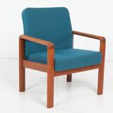 Kai Kristiansen armchair, vintage, 1960s, teak, Denmark, newly