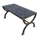 Low tables with marble tops in Neoclassical style.