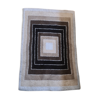 Tapis en laine vintage 70/80, 180x117cm