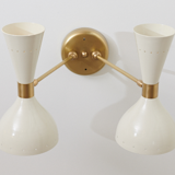 Double wall lamp