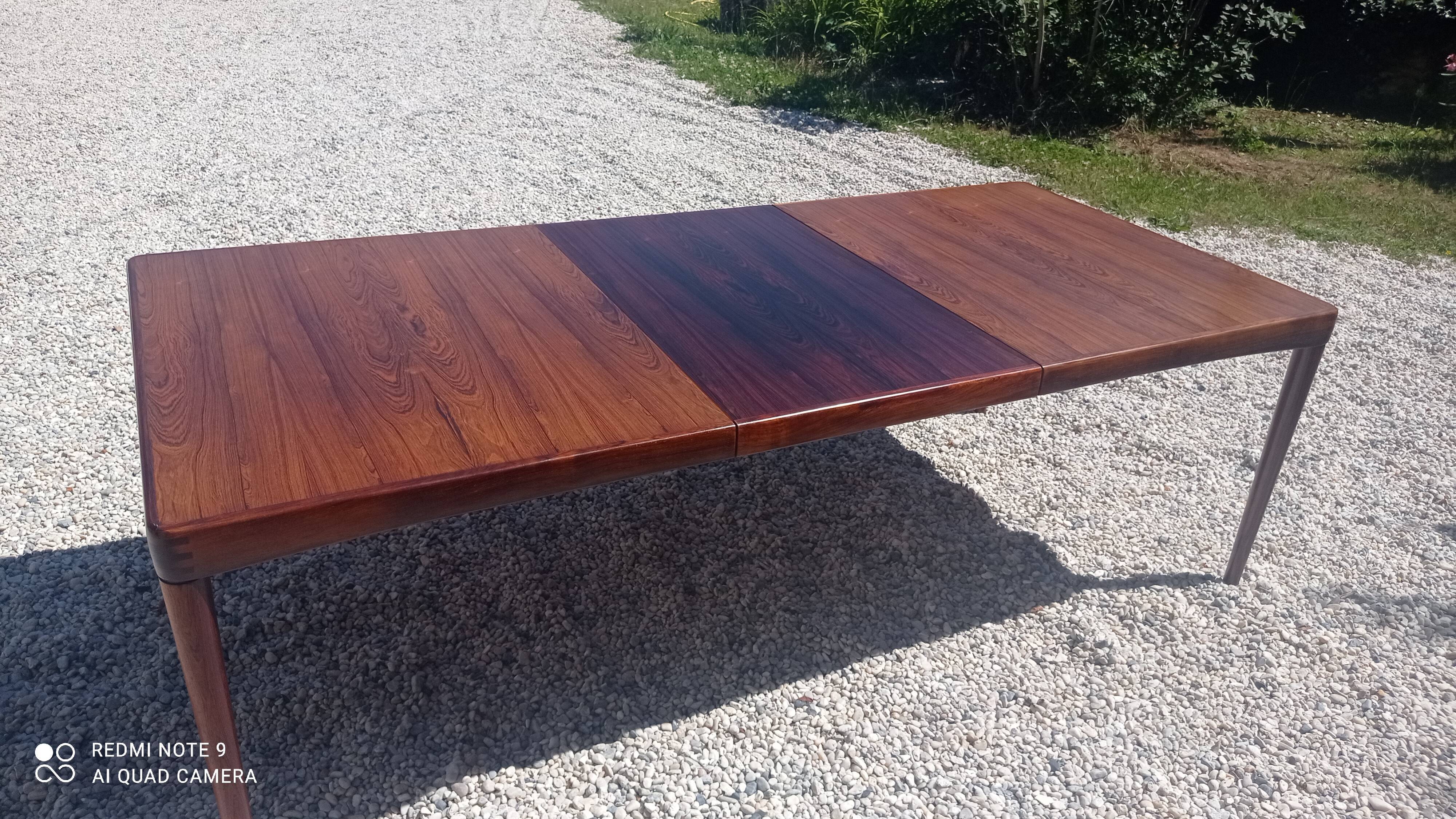 H.W Klein rosewood table