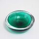Cendrier en verre de Murano vert
