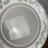 Set of 4 flat plates, "Champagne" model, Badonviller, early 20th century.