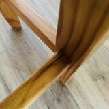 Pine and straw stool