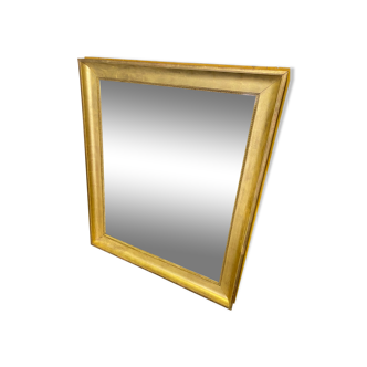 Golden mirror with 19th gold leaf