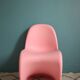 Pink Panton chair child model by Verner Panton for Vitra