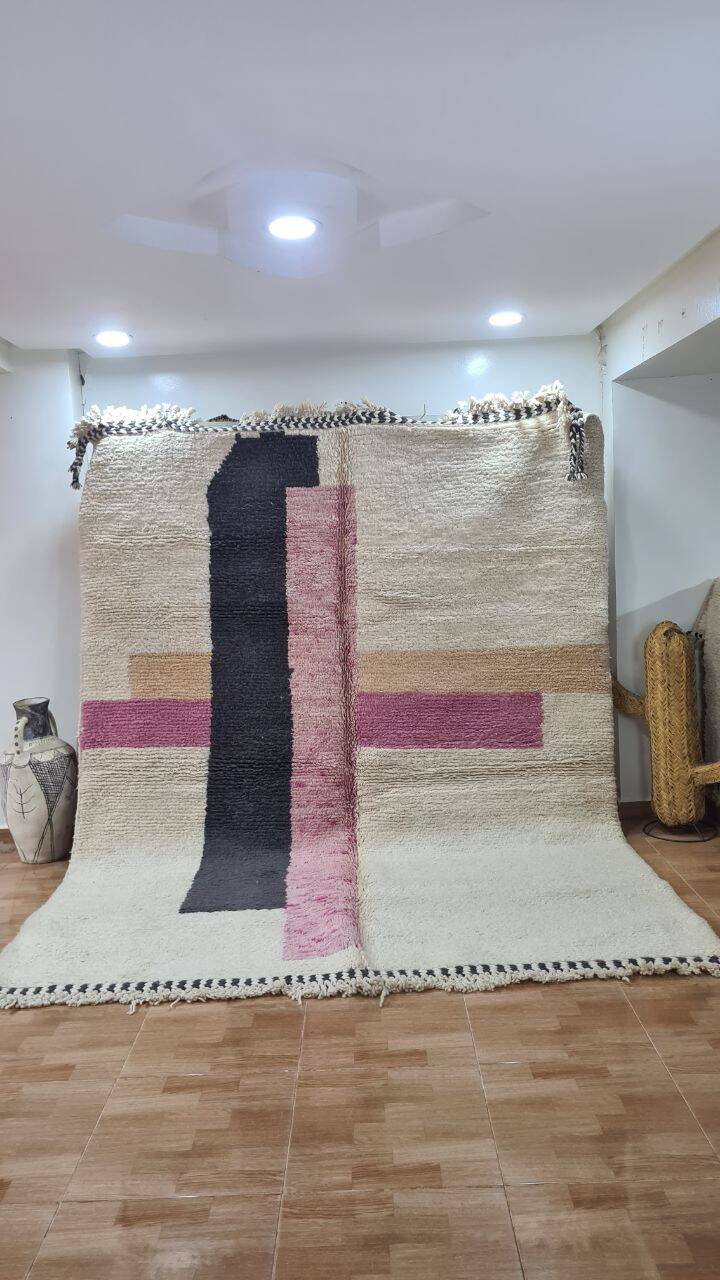 Handmade Beni Ouarain rug 300x200 cm