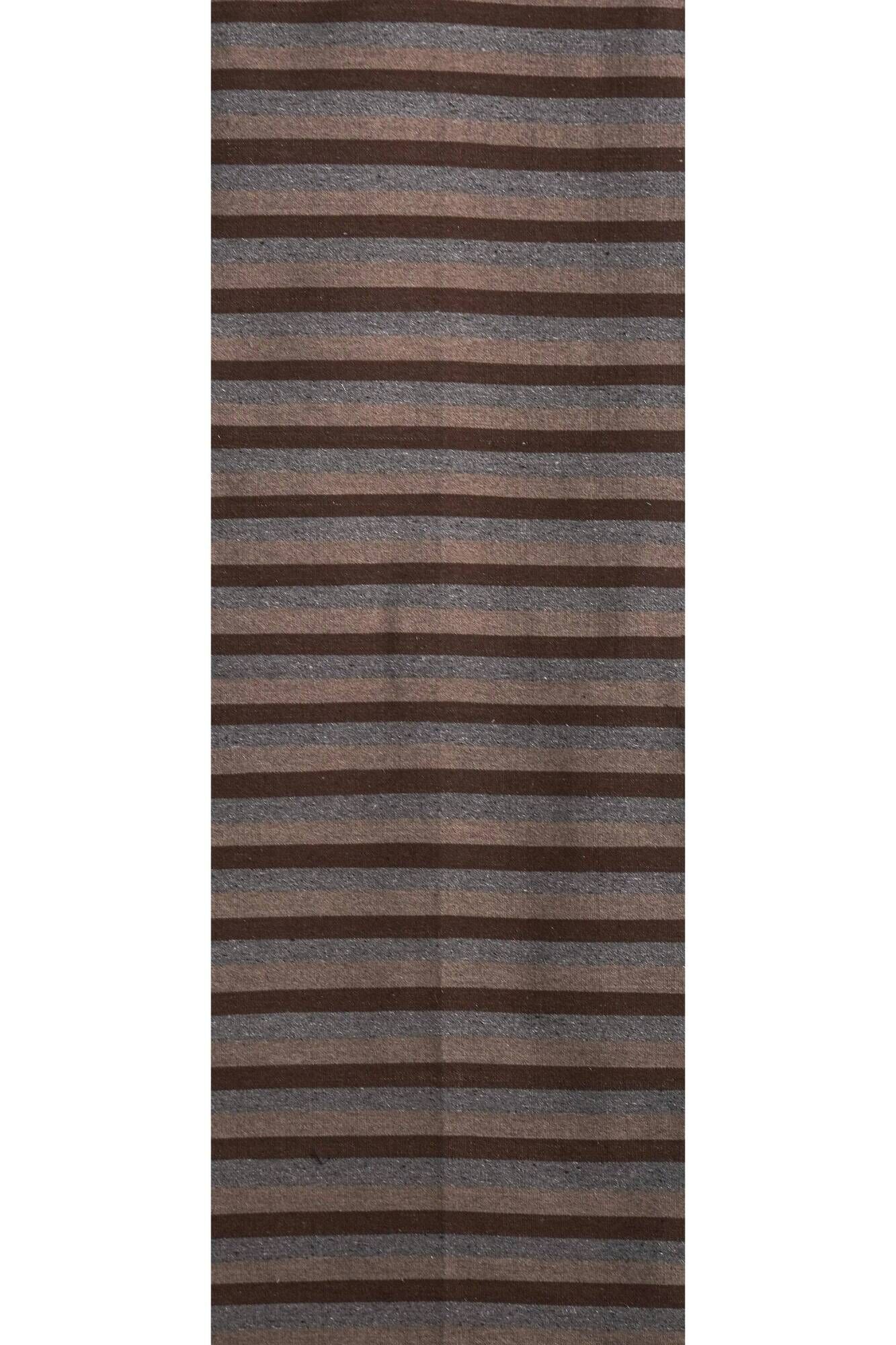 Vintage Turkish hallway rug 78x852 cm