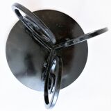 Black wrought iron picnic candle holder