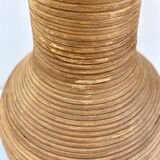 Vintage rattan lamp