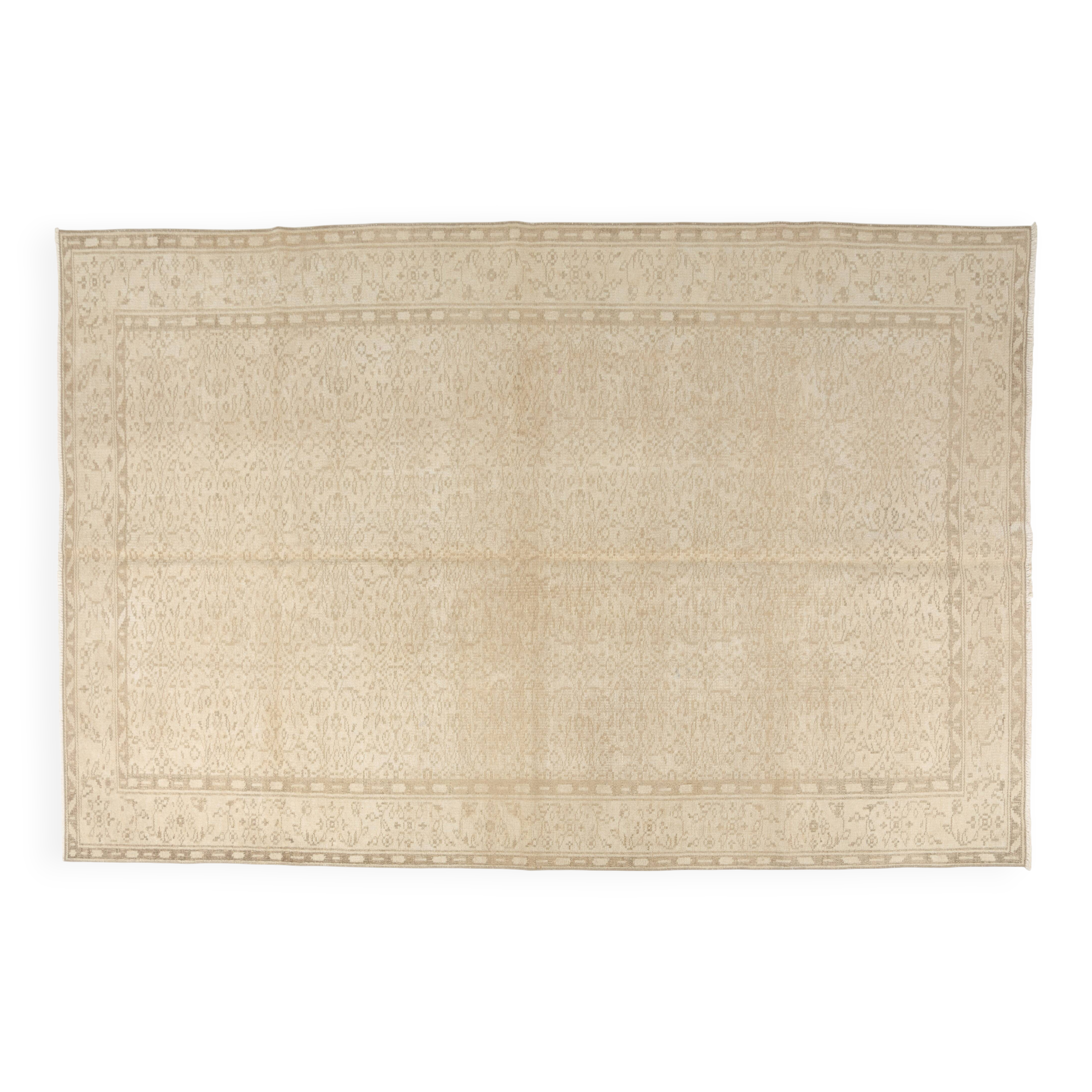 Vintage Oushak Turkish Rug sku2027