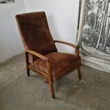 Scandinavian armchair with vintage "relax"