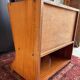 Vintage mini bar in wood and metal – 1950s/60s