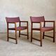 Fauteuils vintage danois de Borge Mogenson