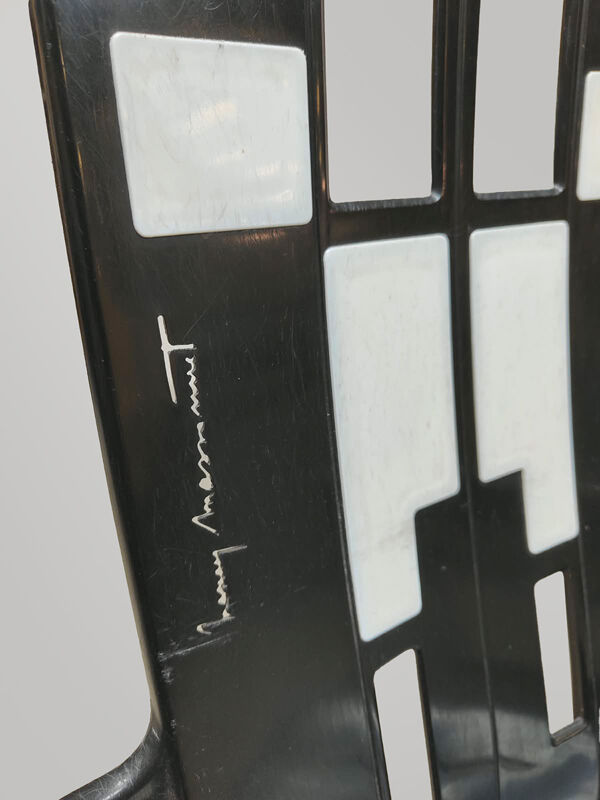 4 fauteuils de jardin vintage modèle Boston par Pierre Paulin édition Henry Massonnet