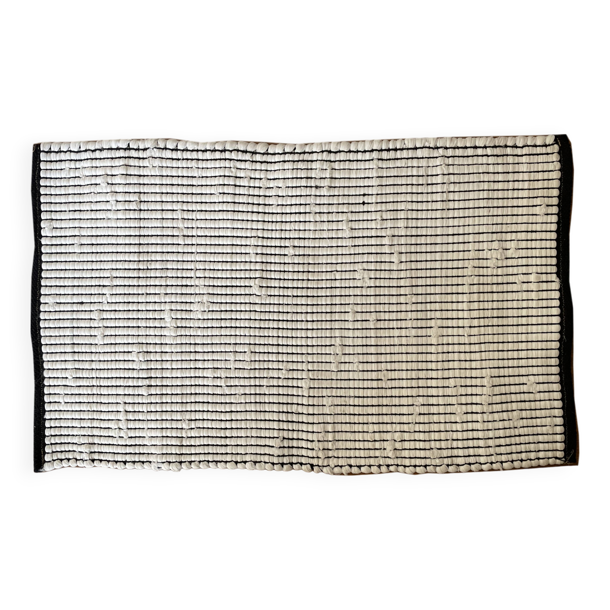 2 x 3 Ft - Cotton Handmade Entryway Organization, Door Mat.