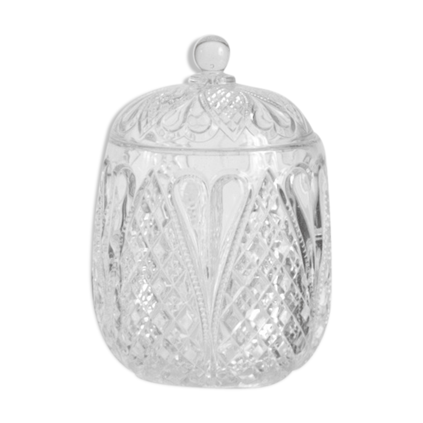 Glass/crystal candy cookie bucket