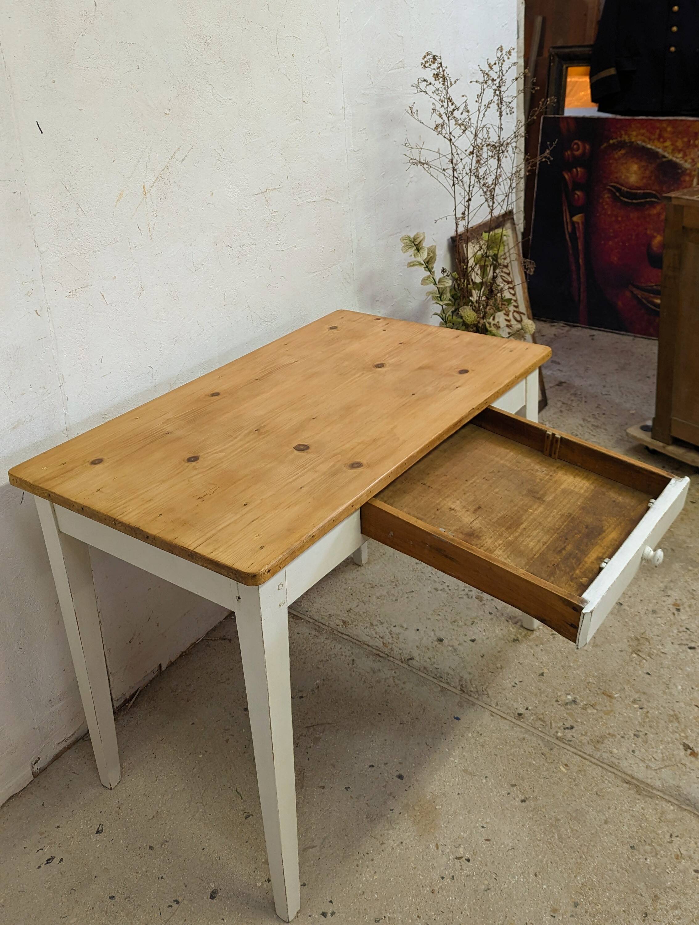 Old table Kitchen Desk shabby patina