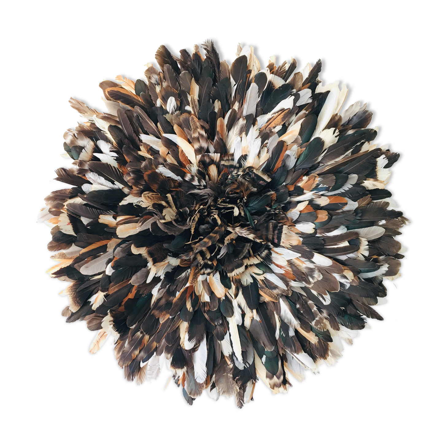 Juju hat black speckled 70 cm