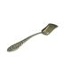 Sugar spoon, Art Nouveau / Art Deco, brass, Poland, 1920s.