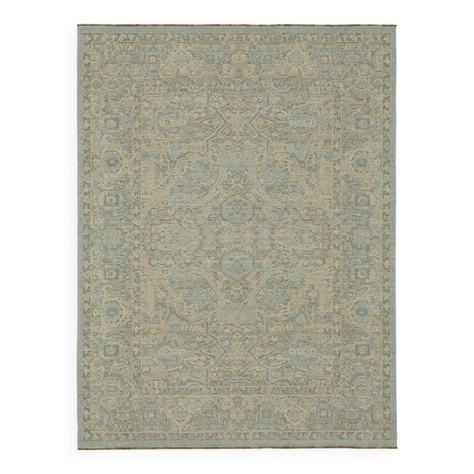 Turkish Handcrafted Loom Oushak Rug 253 cm x 334 cm
