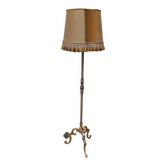 Lampadaire bronze style LOUIS XV vintage lampe sur pied
