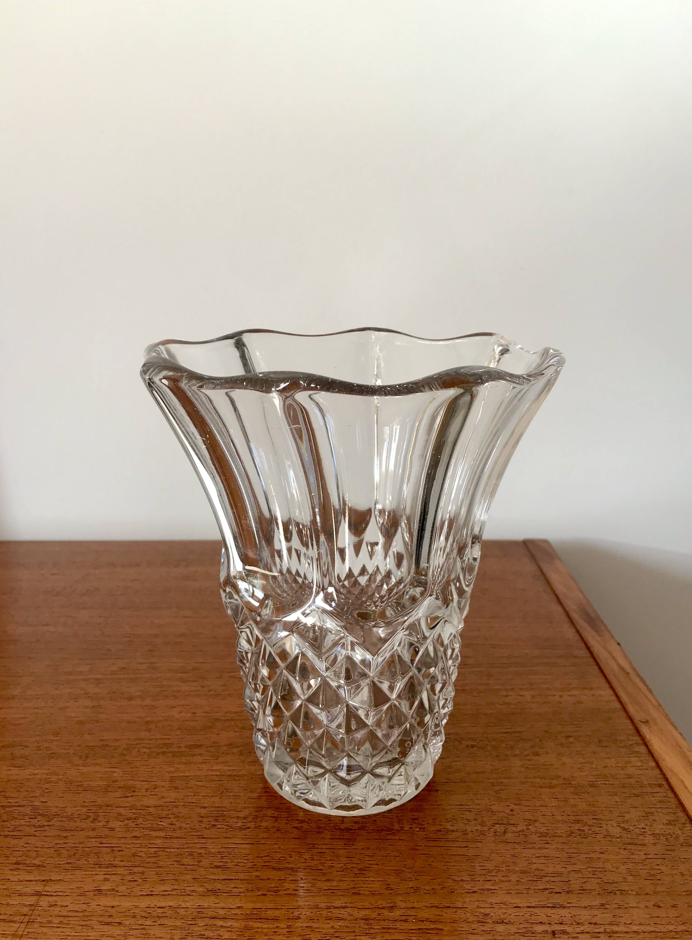 Vase évasé art déco années 30