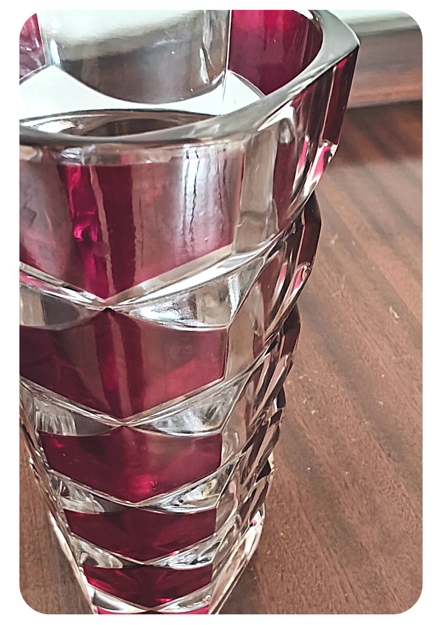 JG Durand Geometric Vase