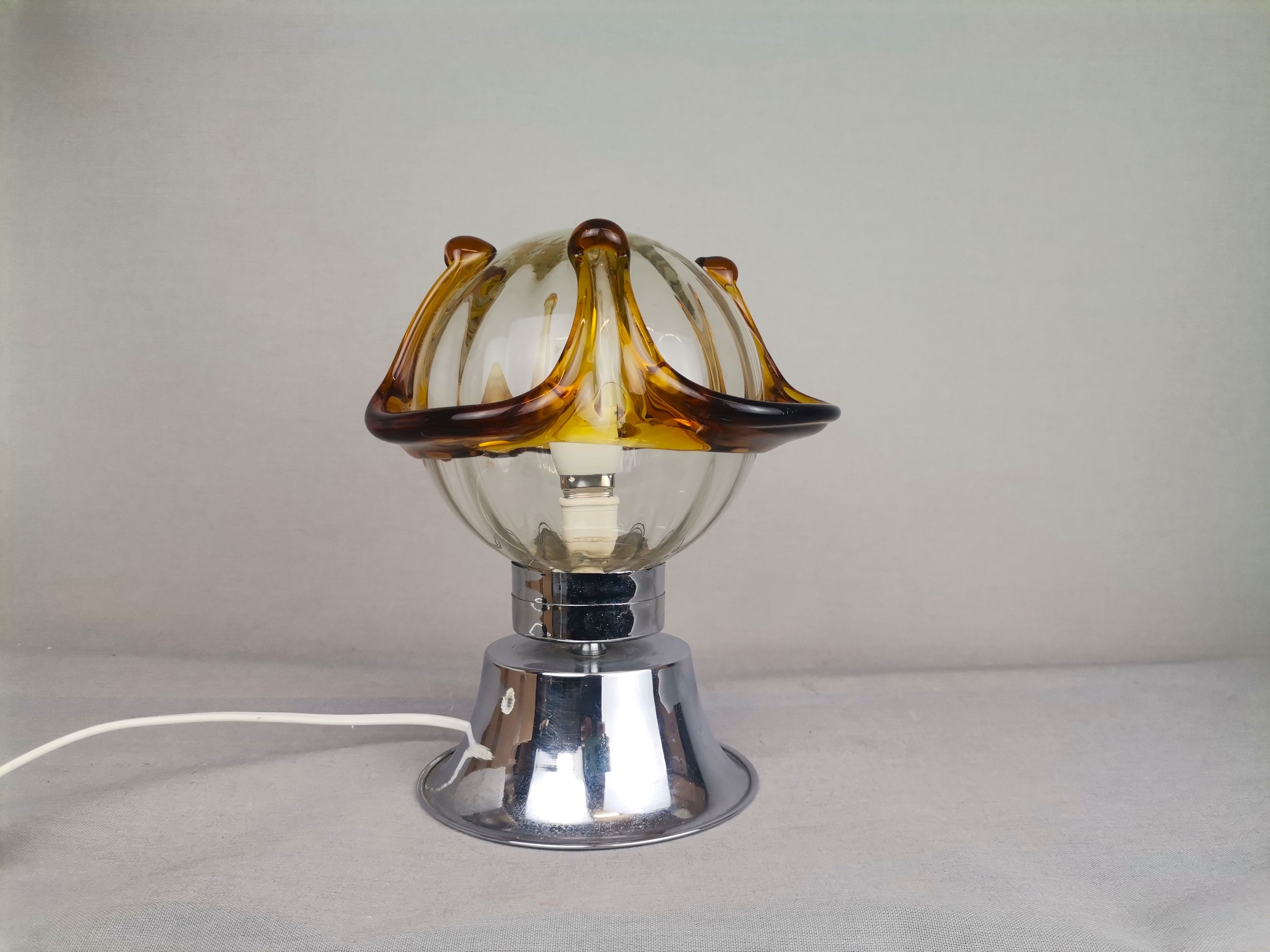 Table lamp in Murano glass mid century