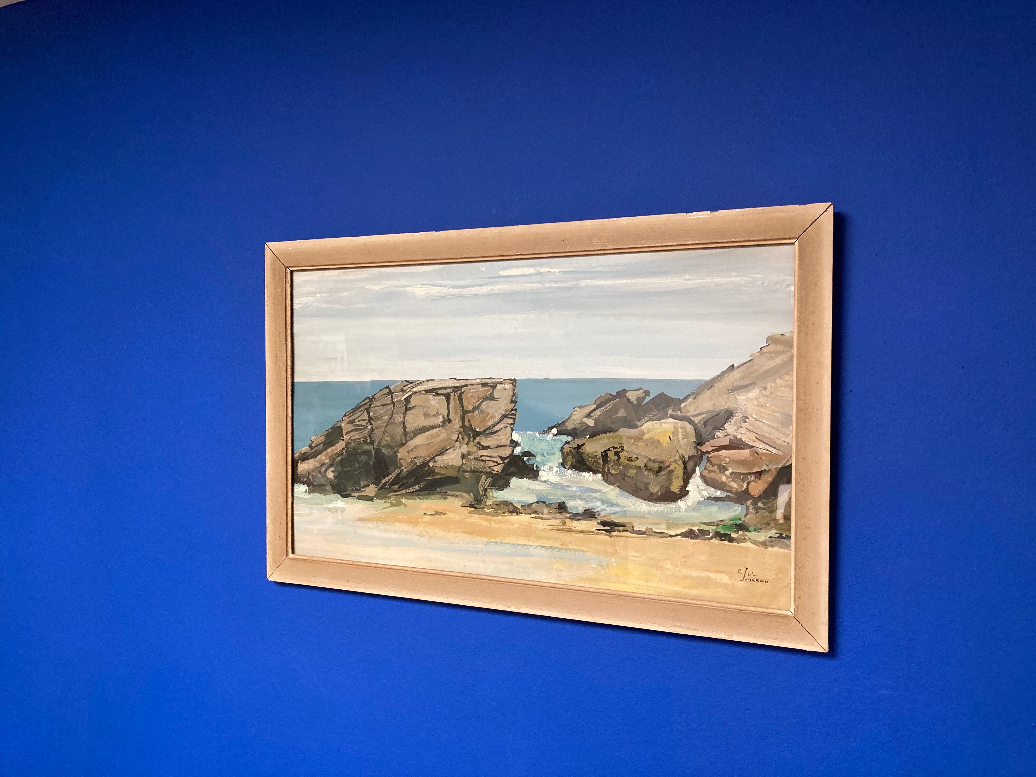 Vintage Quiberon Painting