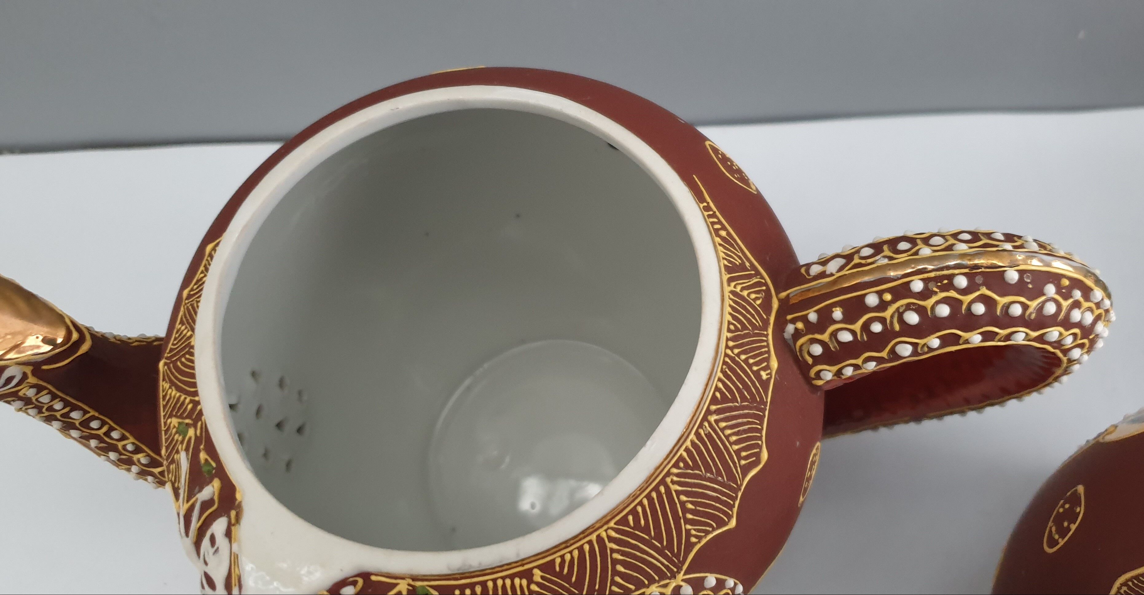 Tea set Satsuma porcelain from Japan