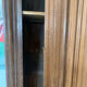 Old 18th century walnut and oak bonnet maker