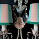 Tassel wall sconce
