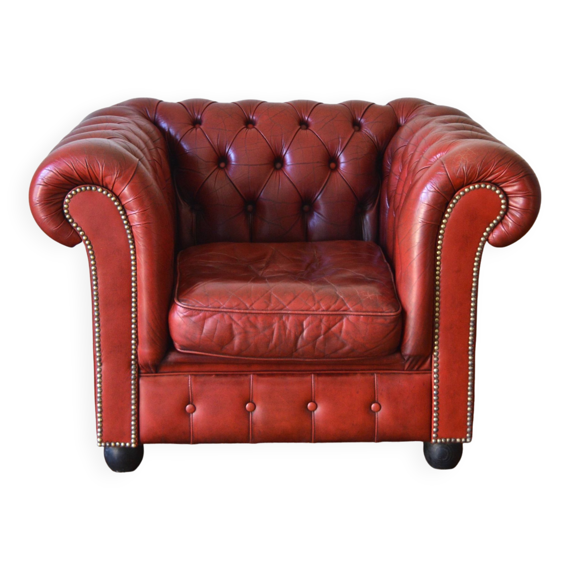 Fauteuil chesterfield