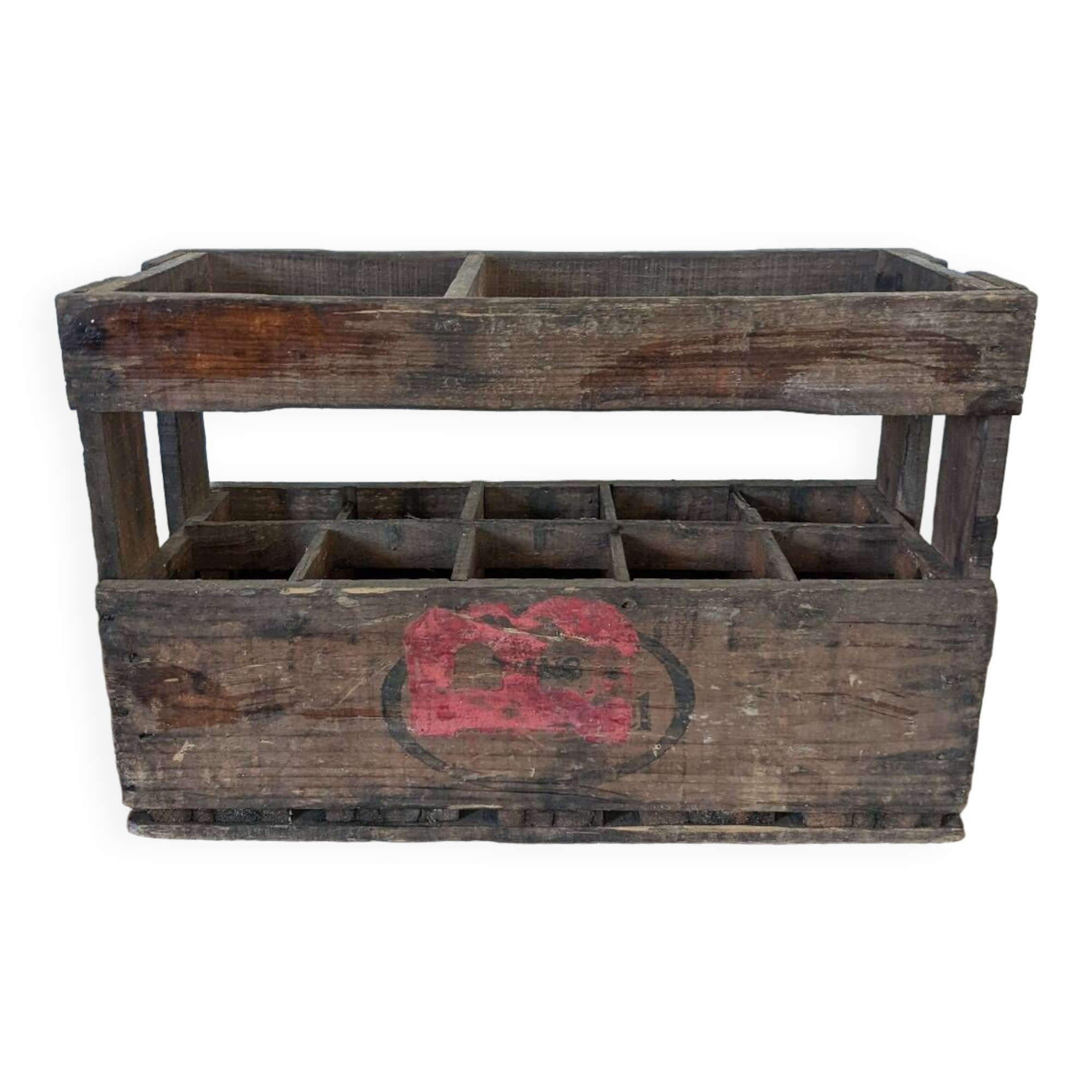 Wooden bottle holder