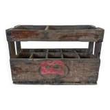 Wooden bottle holder