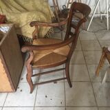 Fauteuil rustique paille