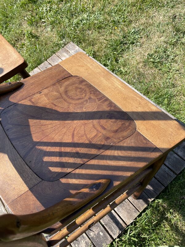 Paire de chaises bistro