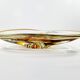 Vintage Amber Murano Style Glass Pocket Cup