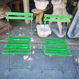 2 old garden chairs
