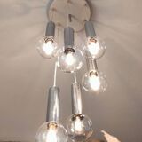 Suspension lustre cascade vintage 1960 70